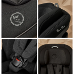 Silver Cross Balance i-Size 嬰兒汽車安全座椅 (黑色) - 適用15個月至12歲、多段調節